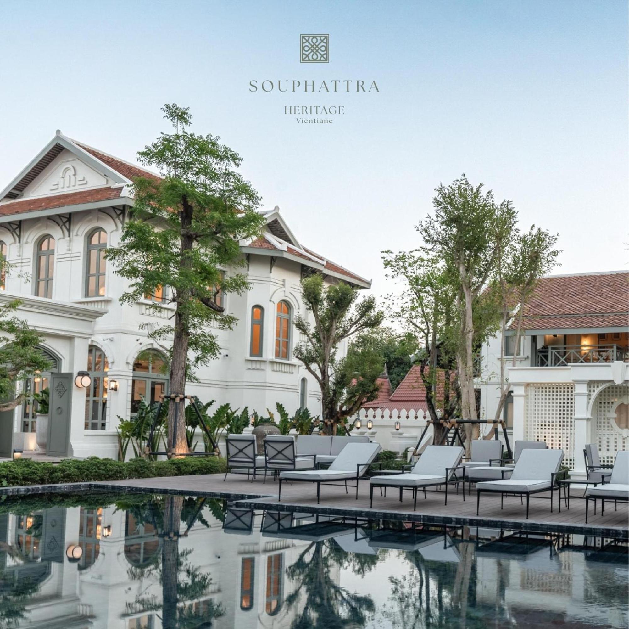 Souphattra Heritage Vientiane Exterior foto